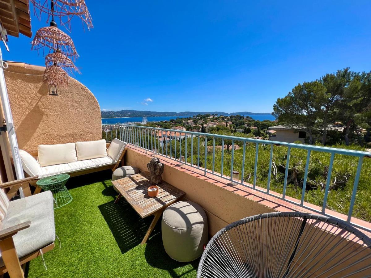 Апартаменты Penthouse La Vigie Кавалер-сюр-Мер Экстерьер фото